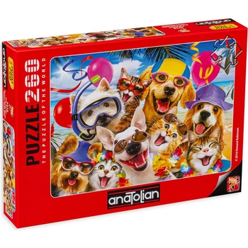 Anatolian Пъзел Anatolian от 260 части - Плажно селфи, Хауърд Робинсън (P3318)