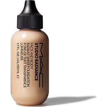 MAC Studio Radiance Face and Body Radiant Sheer Foundation ľahký make-up na tvár a telo C3 50 ml
