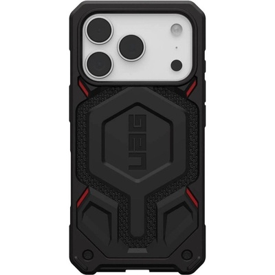 Urban Armor Gear Magsafe Противоударен Калъф за iPhone 17 Pro Max, UAG Monarch Pro Kevlar Case, Черен (114514113940)