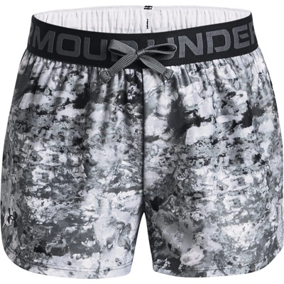 Under Armour Play Up Printed Short Juniors - Pitch Grey