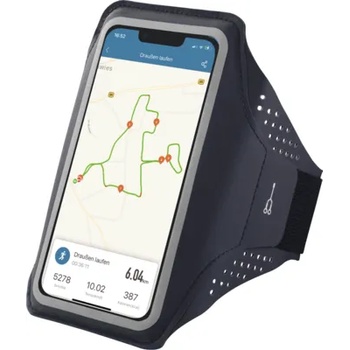 Image 1 of Hama Спортна лента за китка HAMA Finest Sports, За телефони XL, Черен (HAMA-177995)