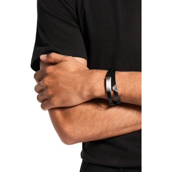 Emporio Armani мъжка гривна от кожа Eagle Logo (EGS3311040)