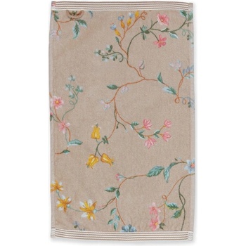 PIP Studio Ručník PIP Les Fleurs khaki 30 x 50 cm