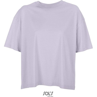 SOL'S Boxy Women Dámske oversize tričko fialová lilac