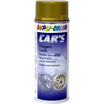 DUPLI COLOR CAR'S sprej na disky zlatá 400ml