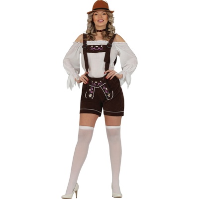 Fiestas Guirca Костюм - тиролска жена черна Размер - Възрастни: M