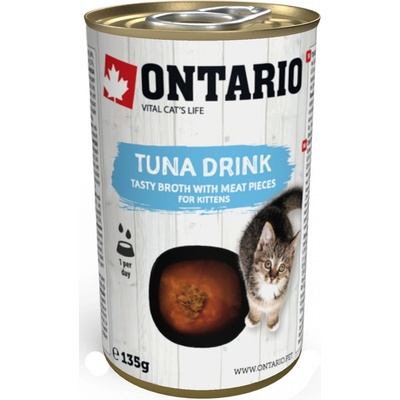 Ontario Cat Kitten Drink Tuna 135 g