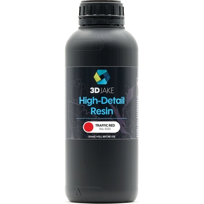 3DJAKE 8K High-Detail Resin Traffic Red - 1.000 g (02-33123201)