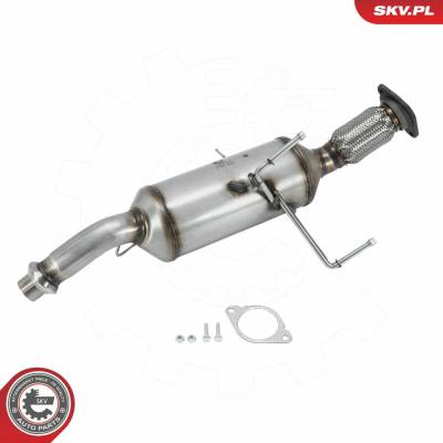 Filtr sazových částic, výfukový systém ESEN SKV 62SKV542