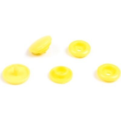 Takoy Patentky 12 mm žltá - balenie 20ks