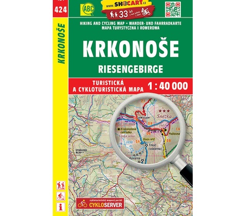 Krkonoše turistická mapa