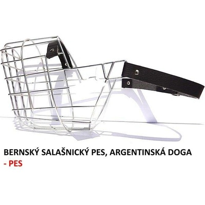Mr. Rozchov Náhubek kovový Bernský salašnický pes Argentinská doga pes