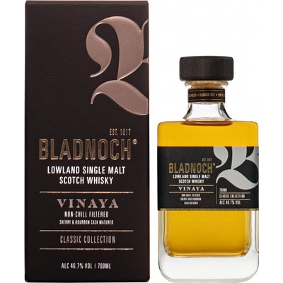 Bladnoch Vinaya 46,7% 0,7 l (karton)