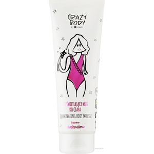 HiSkin Crazy Illuminating Body Mousse Marshmallow - Озаряващ мус за тяло с аромат на Блатни бонбони (548100) Лосион за тяло