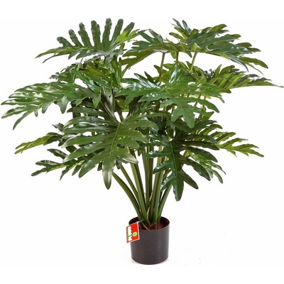 Luxusní umělý strom PHILODENDRON KEŘ X 20, 90 cm