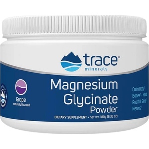 Trace Minerals Magnesium Glycinate Powder [180 грама] Горски плодове