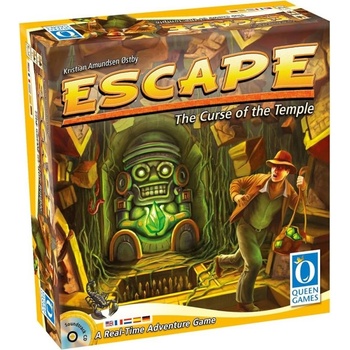 Queen Games Настолна игра Escape: The Curse of the Temple - Семейна