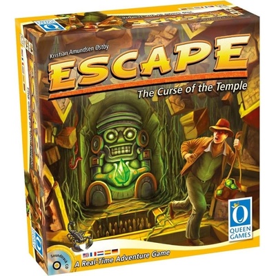 Queen Games Настолна игра Escape: The Curse of the Temple - Семейна