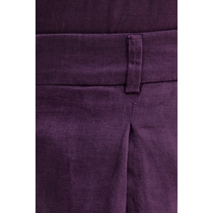 United Colors of Benetton къс панталон дамски от лен (4AGHD902L) - answear - 107,55 лв