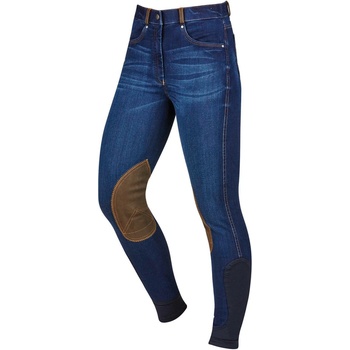 Dublin Shona Knee Patch Breeches - Denim