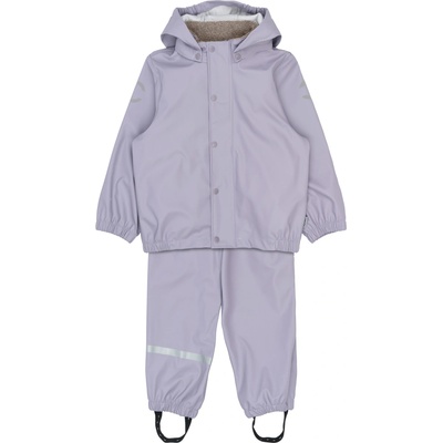 Mikk-Line dětská nepromokavá souprava do deště bez šlí 33144 Lavender Gray