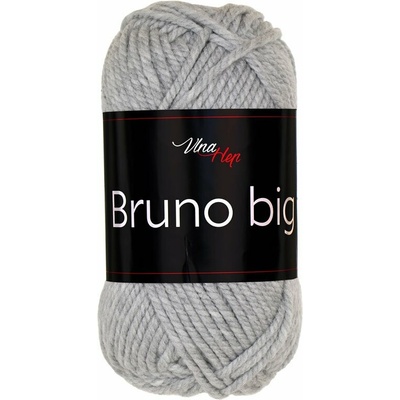 vlnahep Vlna-Hep Bruno big Bruno big: Příze Bruno big 413 světle šedá