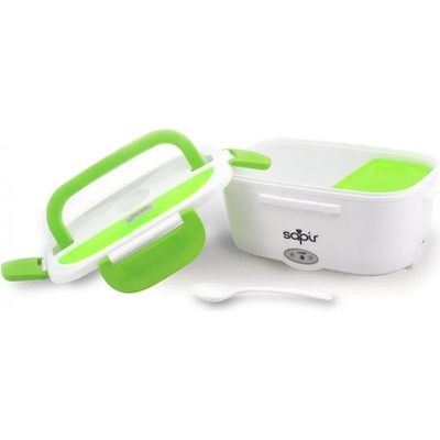 Sapir Електрическа кутия за храна Sapir SP 1177 AH, 40W, 1.5 литра, Бял/Зелен - Код G8337 (G8337-4895139209389)