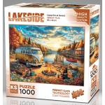 KS Games - Puzzle Vosvos Camp Fire At Sunset - 1 000 piese