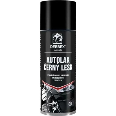 DENB Autolak černý lesk 400ml TECTANE