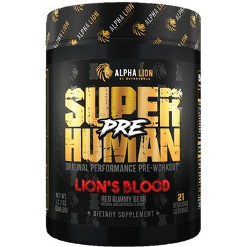 Alpha Lion Superhuman Pre | with ZumXR & S7 Blend [342 грама] Lion's Blood