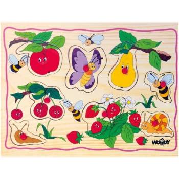 Woodyland Пъзел с дръжки Woody - Плодове (90252 - 2)