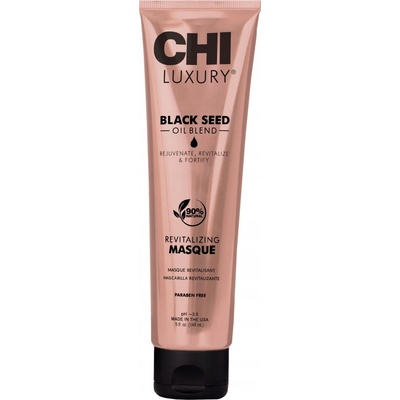 Chi Luxusná maska na vlasy Black Seed Oil 147 ml