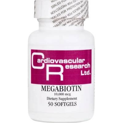 Ecological Formulas Megabiotin 10000 mcg [50 Гел капсули]