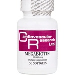 Ecological Formulas Megabiotin 10000 mcg [50 Гел капсули]