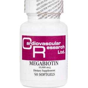 Ecological Formulas Megabiotin 10000 mcg [50 Гел капсули]