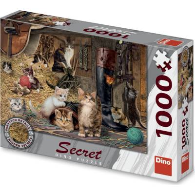 Dino KOČIČKY secret collection 1000 dílků