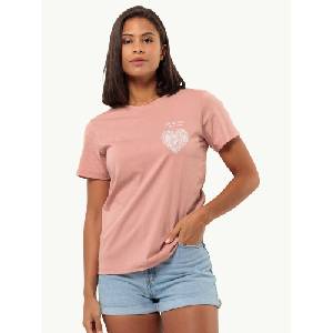 Jack Wolfskin Тениска discover heart t w