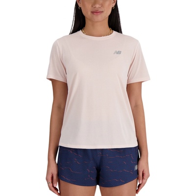 New Balance Athletics T-Shirt rúžová