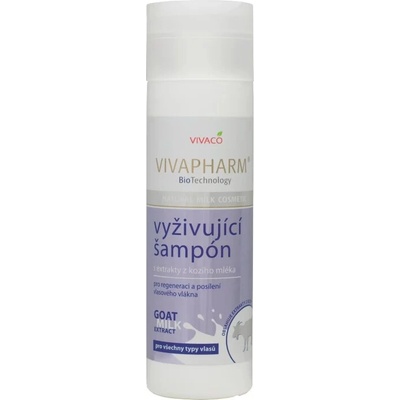 Vivaco Šampon na vlasy s kozím mlékem vivapharm 200 ml