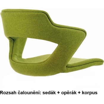 Antares konferenční židle 2160/S TC Aoki celočalouněný