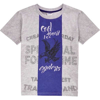 Winkiki kids Wear chlapecké tričko Cool Mind šedá