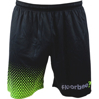FLOORBEE Hexagon shorts Black/Yellow černá žlutá