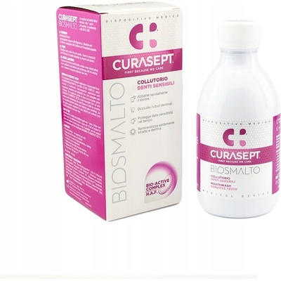 Curasept Biosmalto Sensitive pro citlivé zuby 300 ml