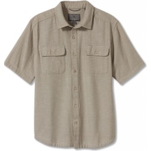 Royal Robbins pánská košile krátký rukáv Mens Cool Mesh Eco S/S, Khaki