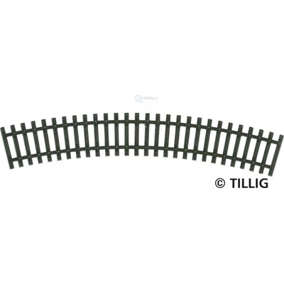 Tillig TT R01 obloukový pražcový pás R 267 mm/ 30° 83016