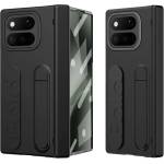 Google Калъф за Google Pixel 11 Pro Fold с Грип Пръстен Стойка, Силиконова Каишка за Китка и Вграден Протектор от Закалено Стъкло - 6 цвята