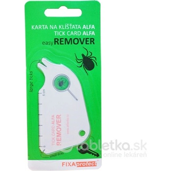 Fixaprotect Karta na kliešte ALFA 1 kus