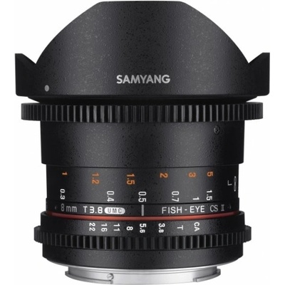 Samyang 8 mm T3.8 VDSLR UMC Fish-eye CS II Canon EF
