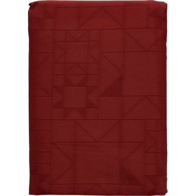 Södahl Покривка за маса Star Damask 140 x 370 см червена (27183)