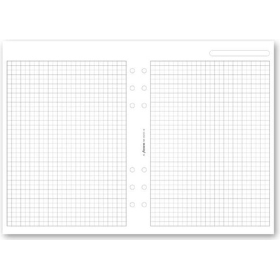Filofax poznámkový papír čtverečkovaný náplň A5 k diářům